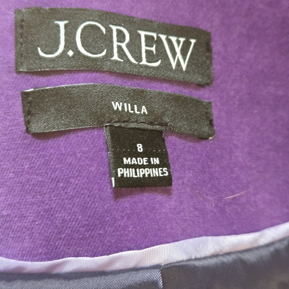 J. Crew Willa Velvet Blazer - Picture 3 of 5
